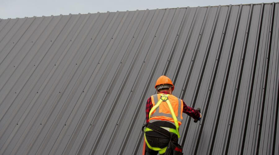 Professional metal roof installation services in Augusta, KS